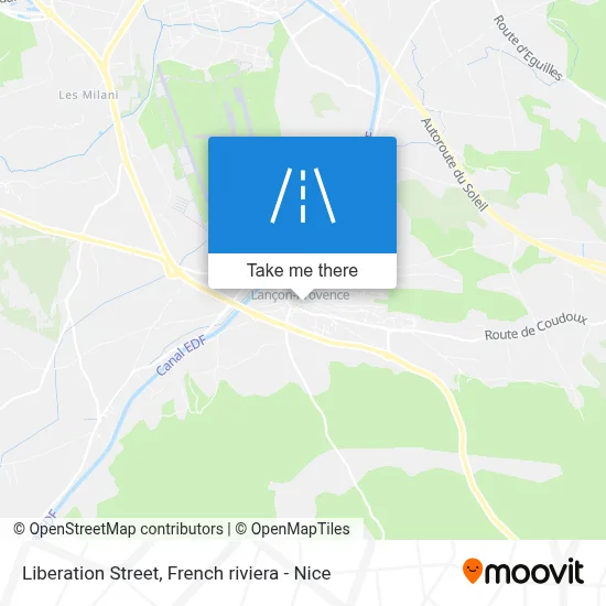 Rue De La Libération map