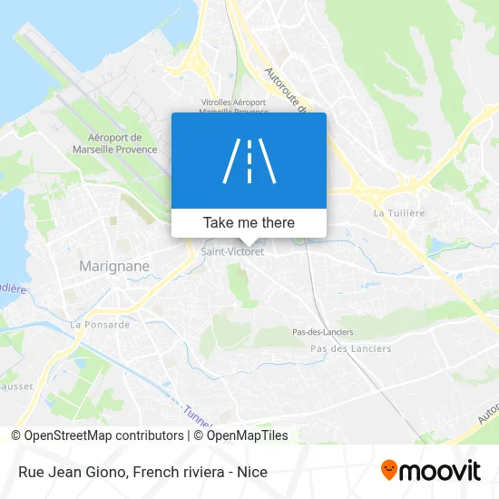 Rue Jean Giono map