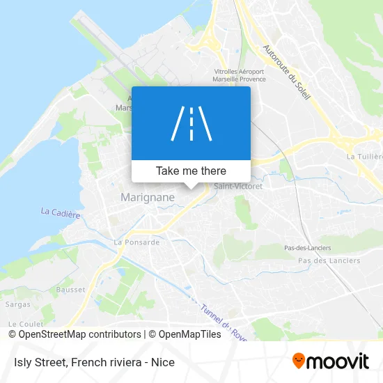 Mapa Rue D'Isly