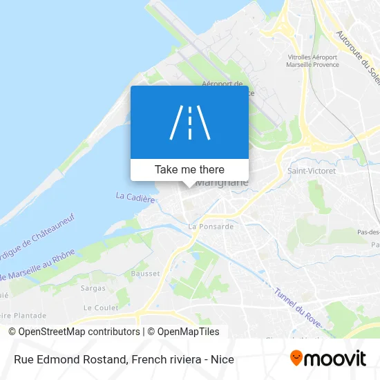 Rue Edmond Rostand map