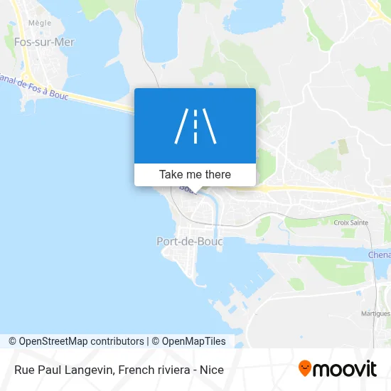 Rue Paul Langevin map