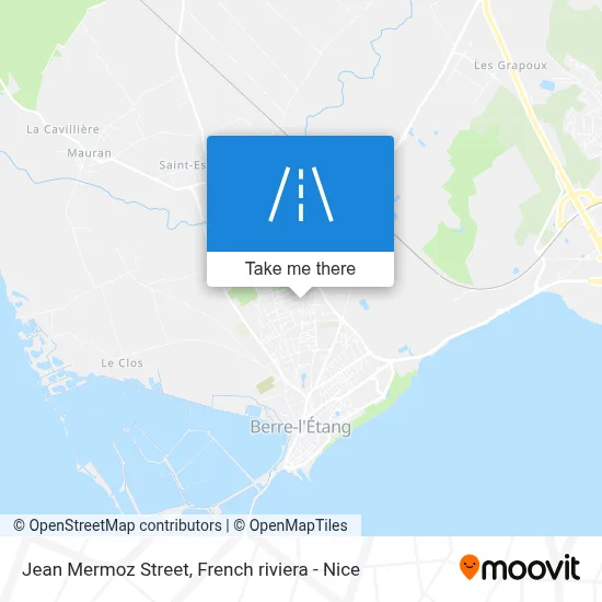 Mapa Rue Jean Mermoz