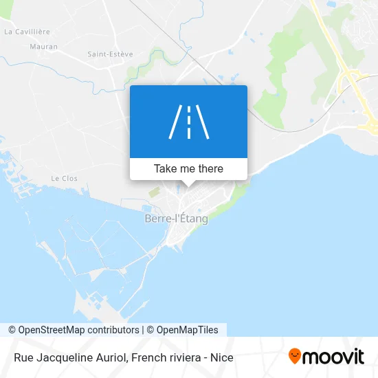 Rue Jacqueline Auriol map