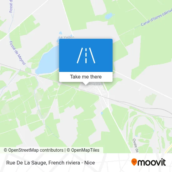 Rue De La Sauge map