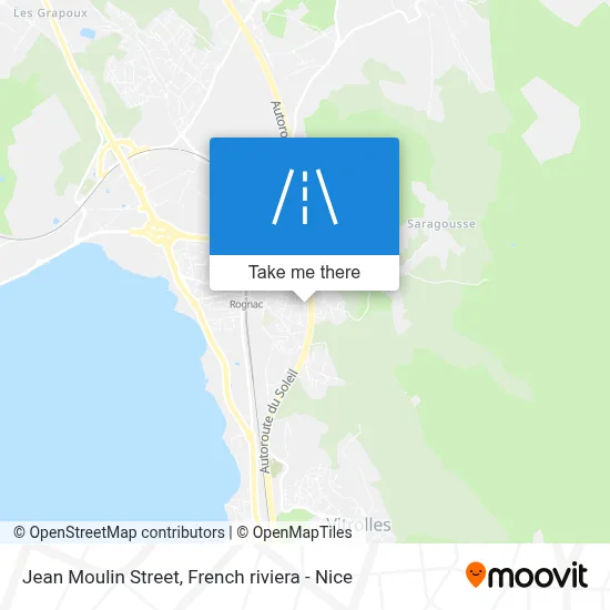 Rue Jean Moulin map