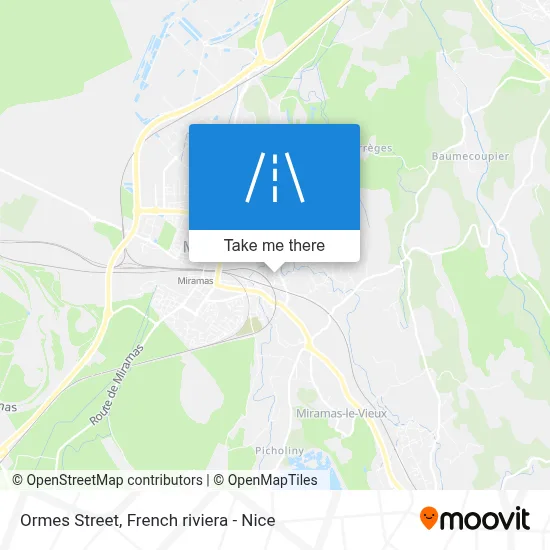 Rue Des Ormes map