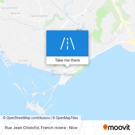Rue Jean Cristofol map