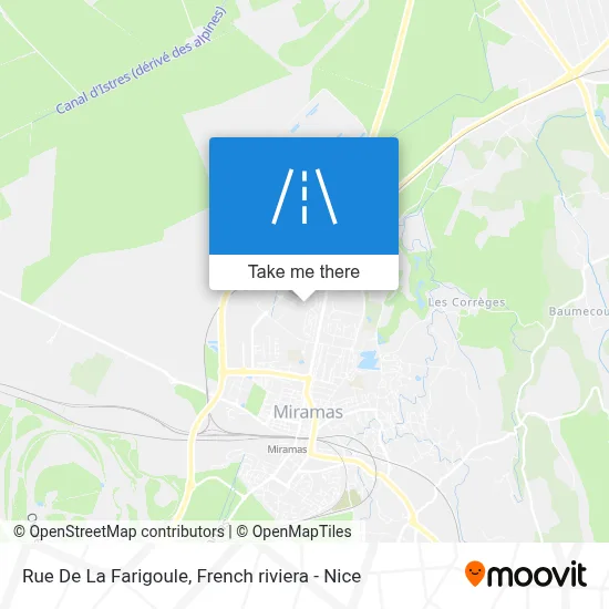 Rue De La Farigoule map