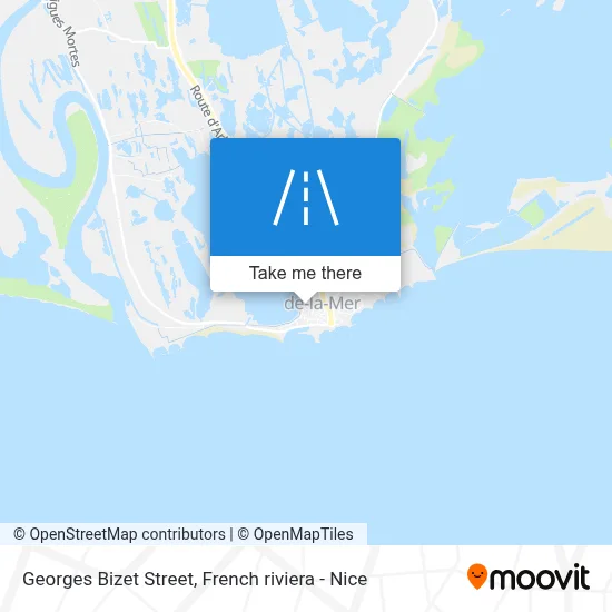 Rue Georges Bizet map