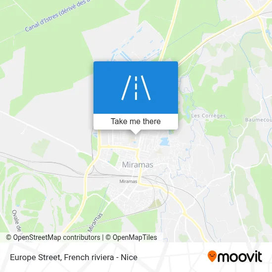 Rue De L'Europe map