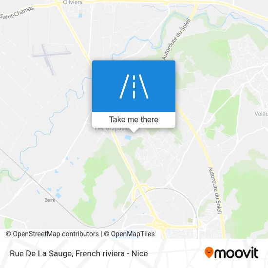 Rue De La Sauge map