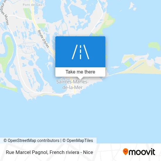 Mapa Rue Marcel Pagnol