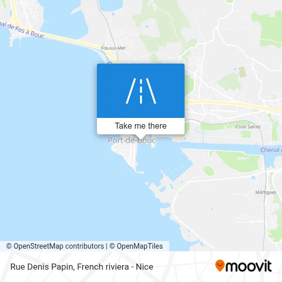 Rue Denis Papin map