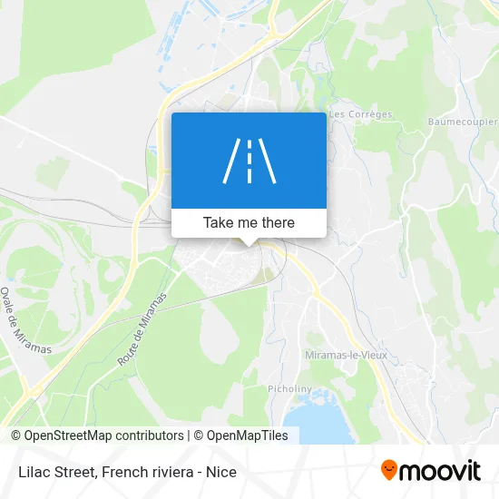 Rue Des Lilas map