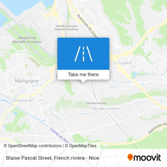 Mapa Rue Blaise Pascal