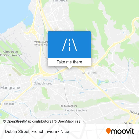 Mapa Rue De Dublin
