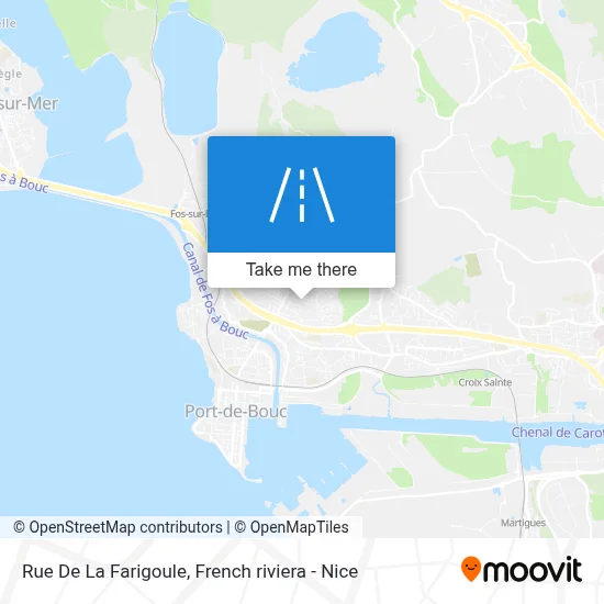 Rue De La Farigoule map