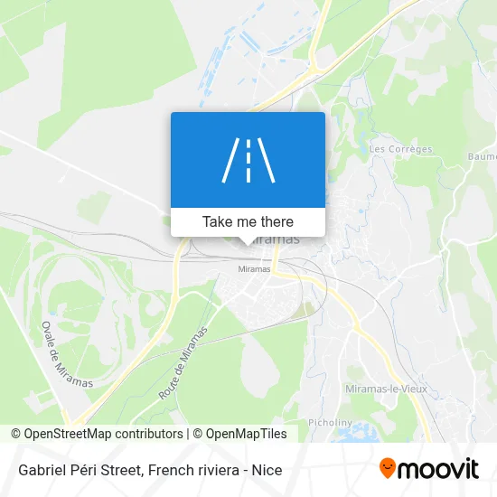 Rue Gabriel Péri map