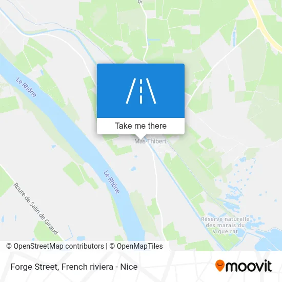 Mapa Rue De La Forge