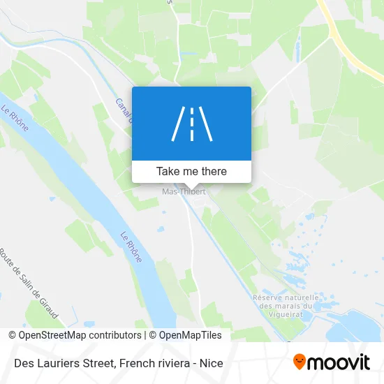 Rue Des Lauriers map