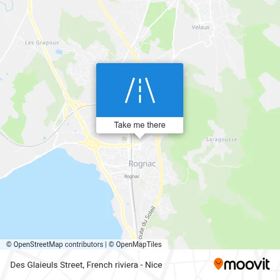 Rue Des Glaieuls map