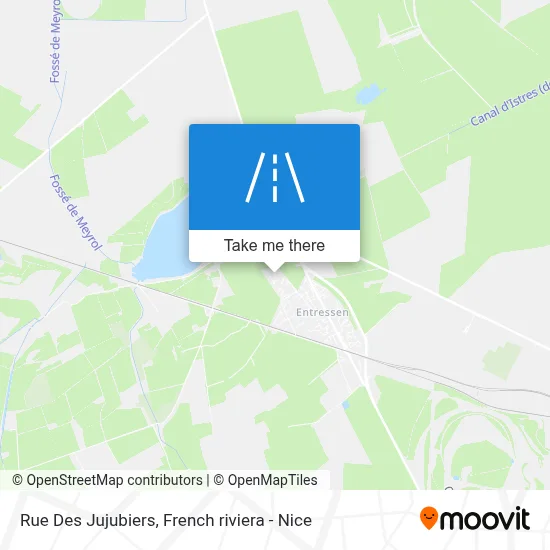 Rue Des Jujubiers map