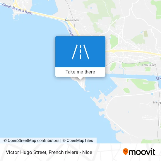 Rue Victor Hugo map