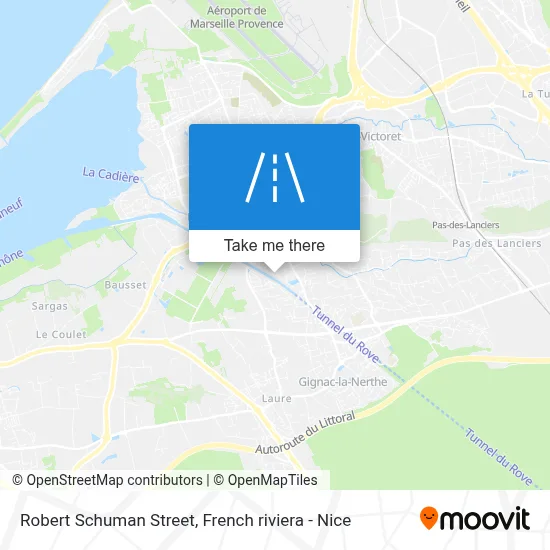 Rue Robert Schuman map
