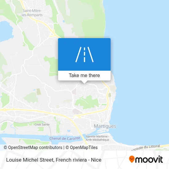 Rue Louise Michel map