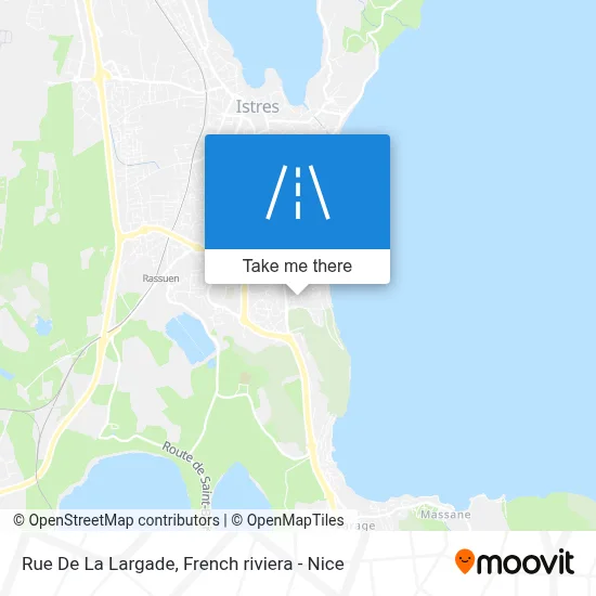 Rue De La Largade map