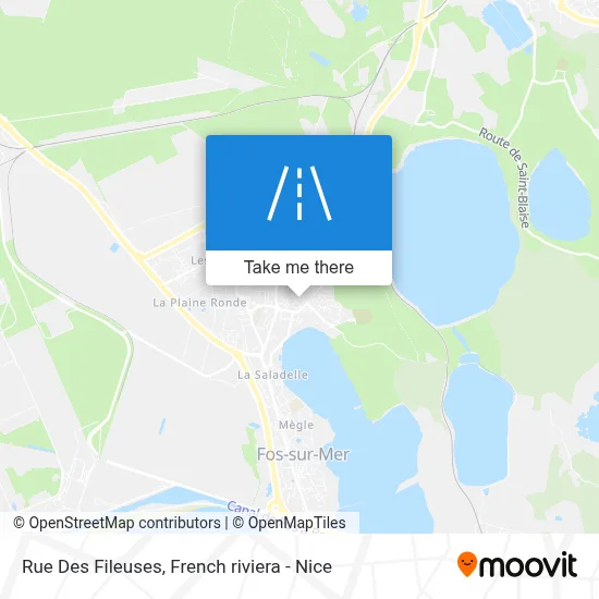 Mapa Rue Des Fileuses