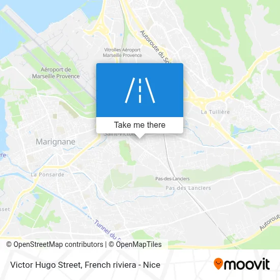 Mapa Rue Victor Hugo