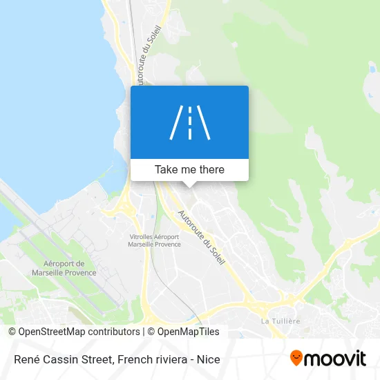 Rue René Cassin map
