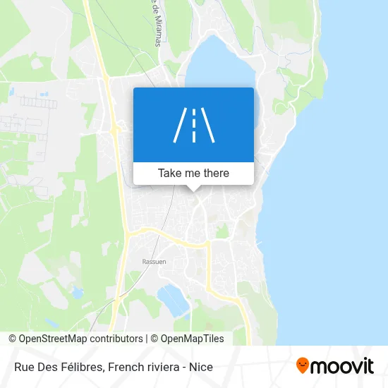 Rue Des Félibres map