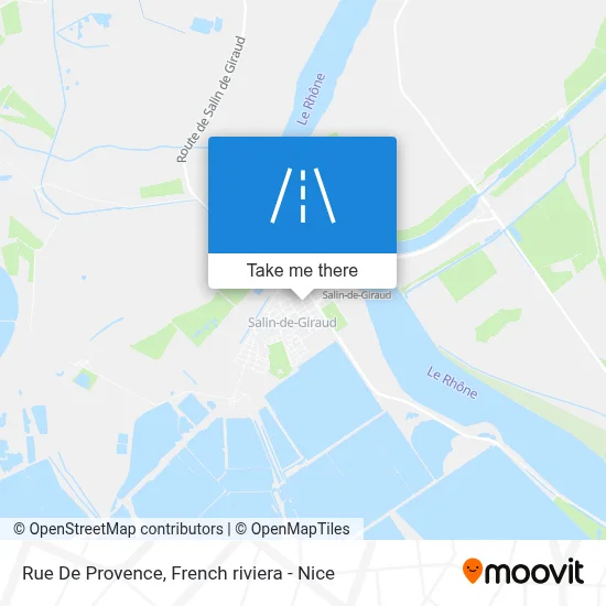 Mapa Rue De Provence