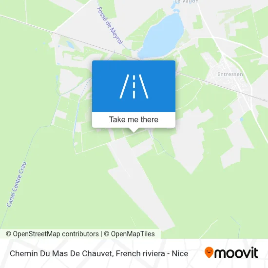Chemin Du Mas De Chauvet map