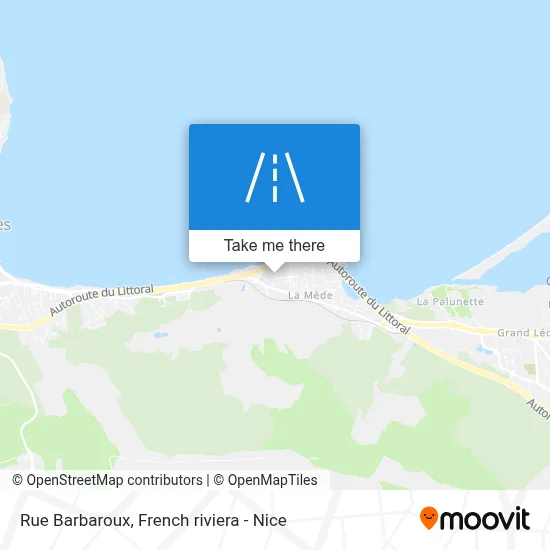 Rue Barbaroux map