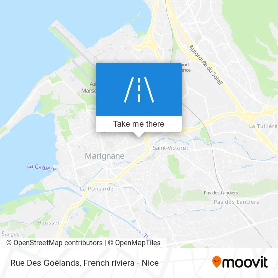 Rue Des Goélands map