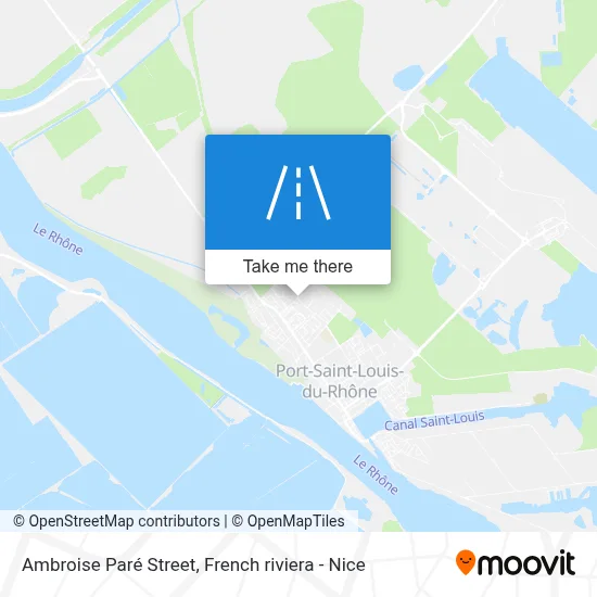 Rue Ambroise Paré map