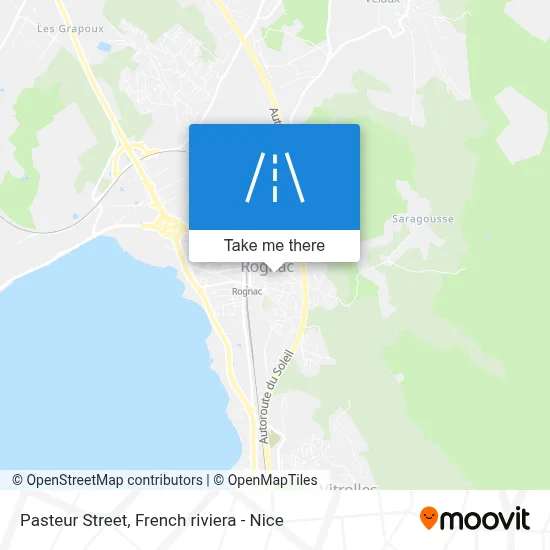Rue Pasteur map