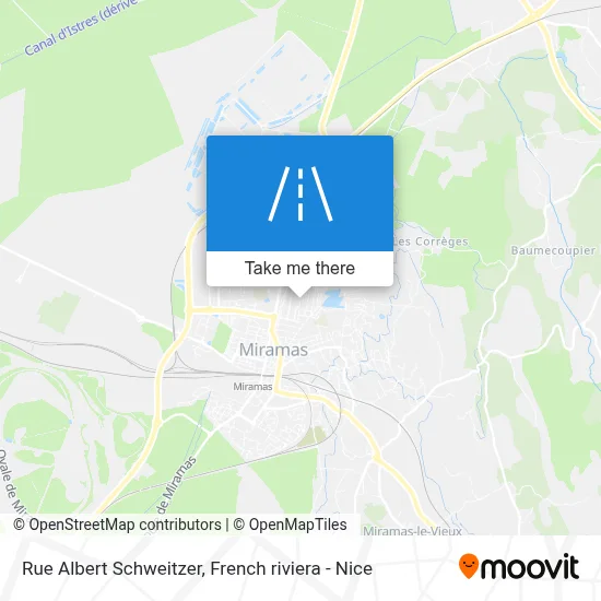 Rue Albert Schweitzer map
