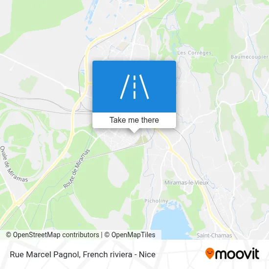 Rue Marcel Pagnol map