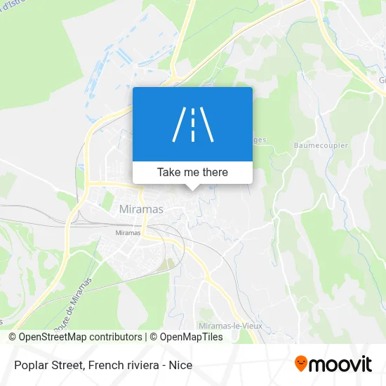 Rue Des Peupliers map