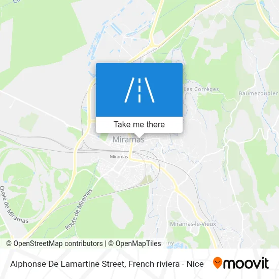 Rue Alphonse De Lamartine map