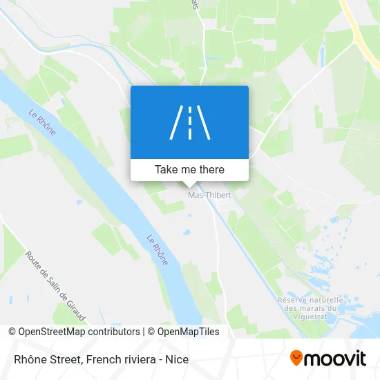Rue Du Rhône map
