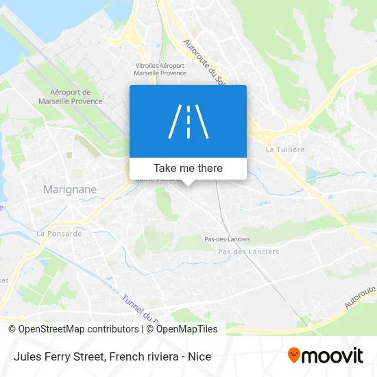 Mapa Rue Jules Ferry