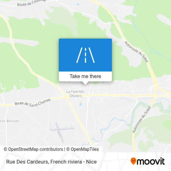 Mapa Rue Des Cardeurs