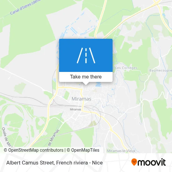 Rue Albert Camus map