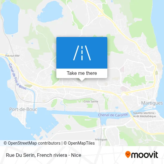 Rue Du Serin map