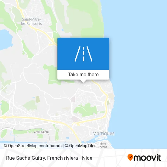 Rue Sacha Guitry map